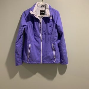 Size Medium Women’s purple North Face jacket